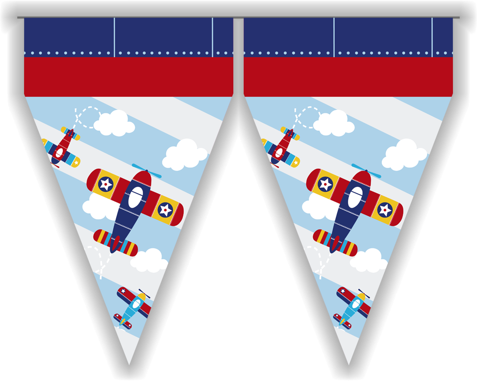 Gagliardetto LIL AIRPLANE 3 metri