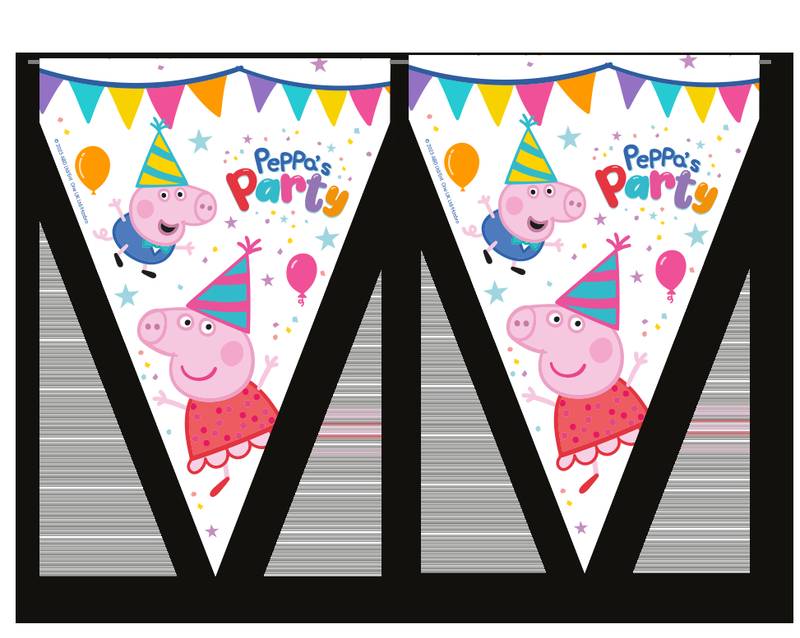 Gagliardetto di Peppa Pig