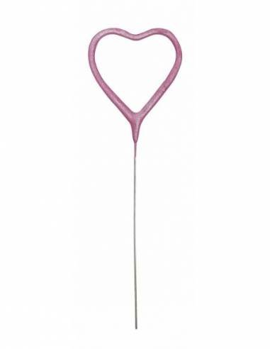 Bengala Corazón Rosa