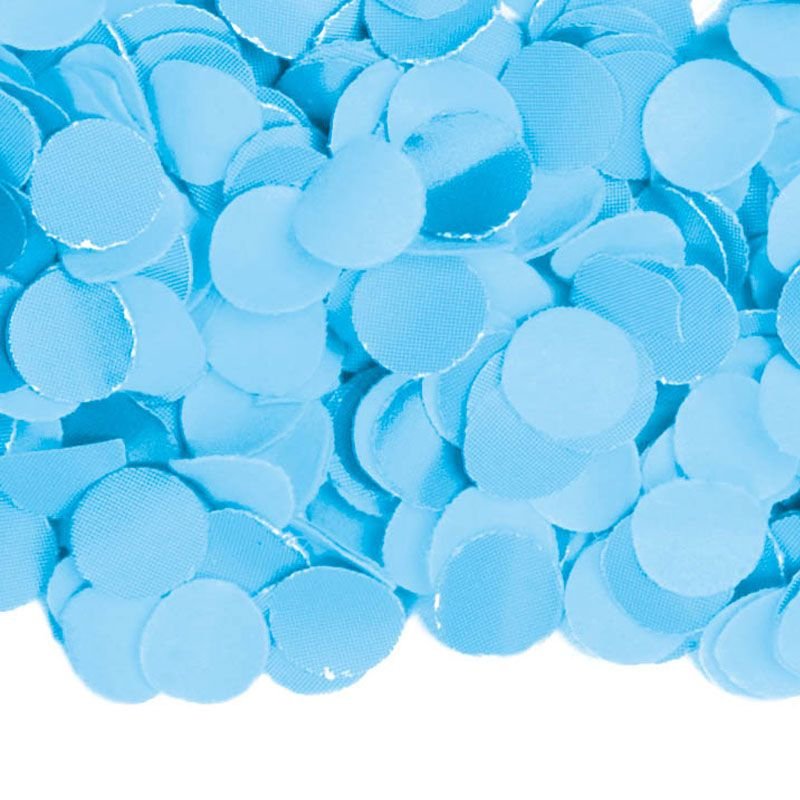 Sacchetto di coriandoli azzurro chiaro 100 grammi