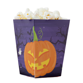 Scatola alta per zucca di Halloween 5 x 5 x 12 cm