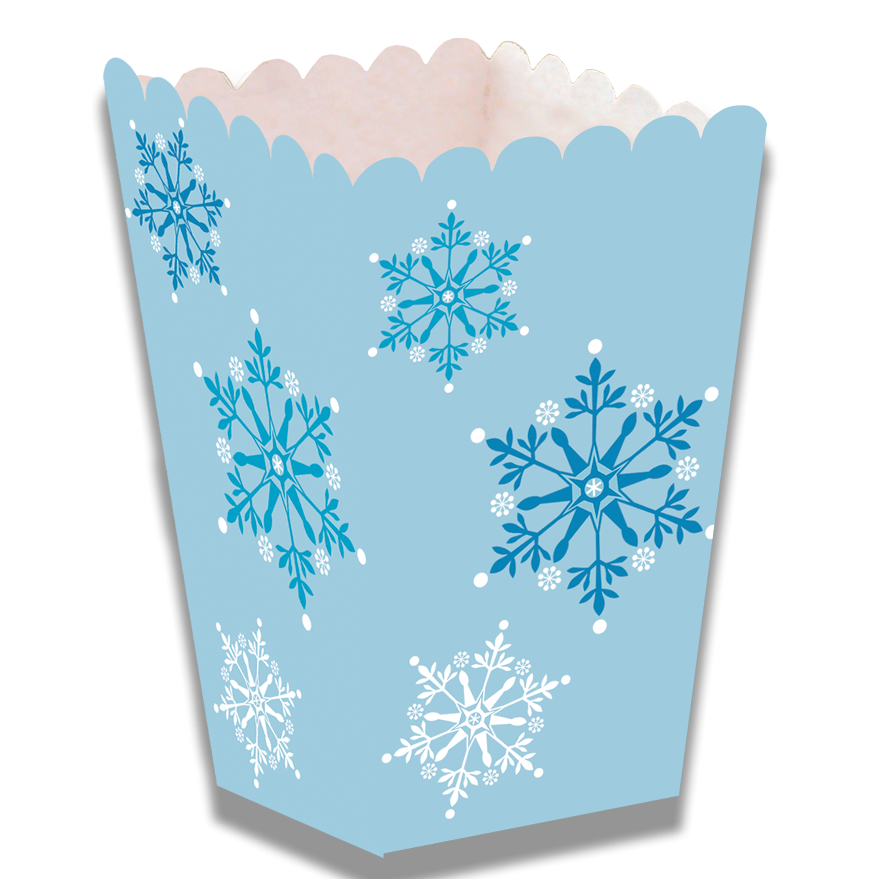 CAJITA ALTA SNOWFLAKES 5 x 5 x 12 cm