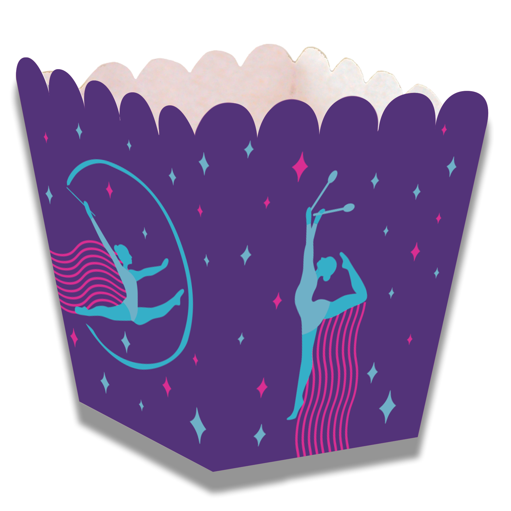 CAJITA BAJA GYMNASTIC PARTY 5 x 5 x 7 cm