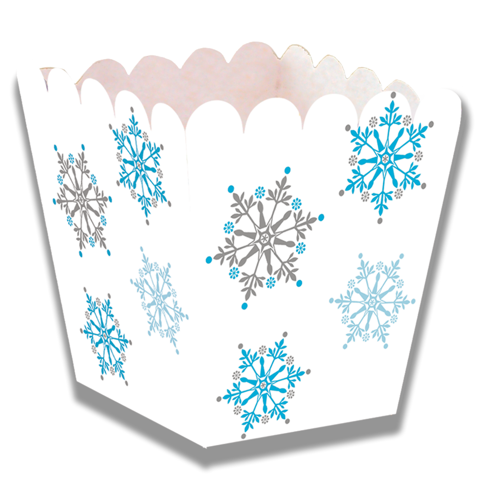 FLOCONDEURS DE NEIGE EN BOÎTE BAS 5 x 5 x 7 cm