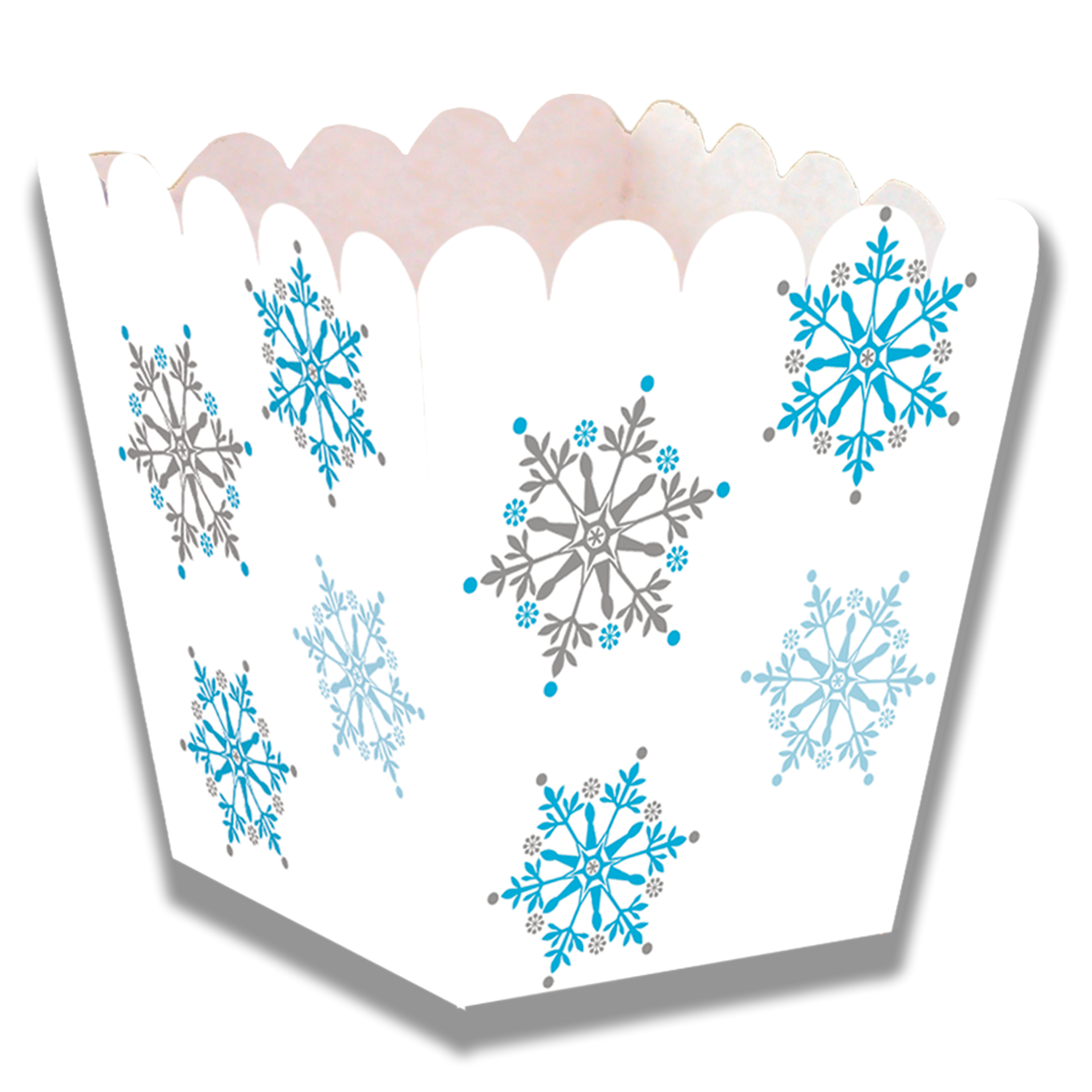 CAJITA BAJA SNOWFLAKES 5 x 5 x 7 cm