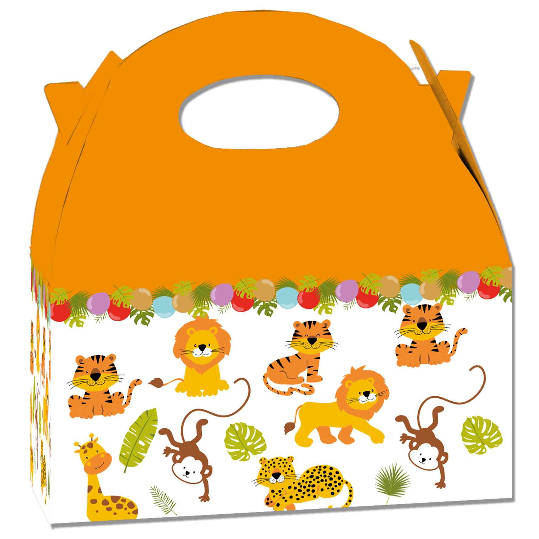 CAJITA JUNGLE ANIMALS 20 x 16 x 11 cm