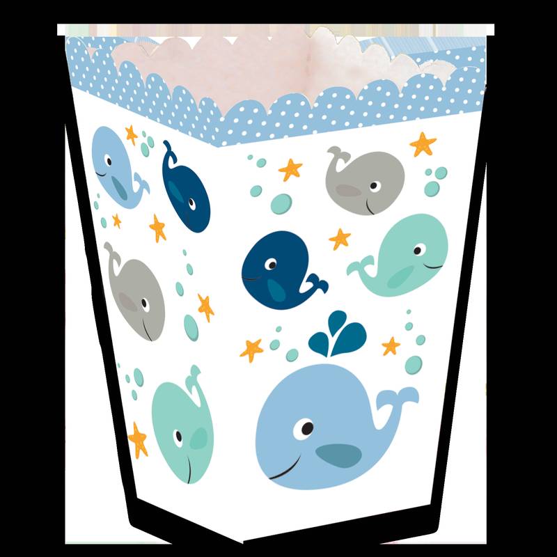 LIL WHALE POP BOX 5 x 5 x 12 cm