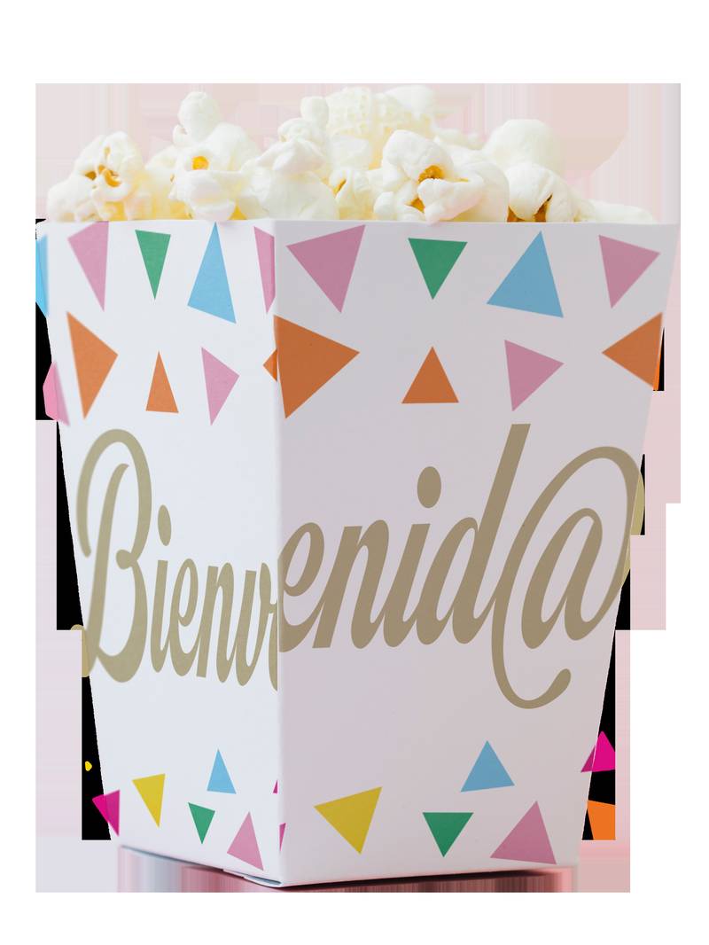 Caja Alta Bienvenida 5 x 5 x 12 cm