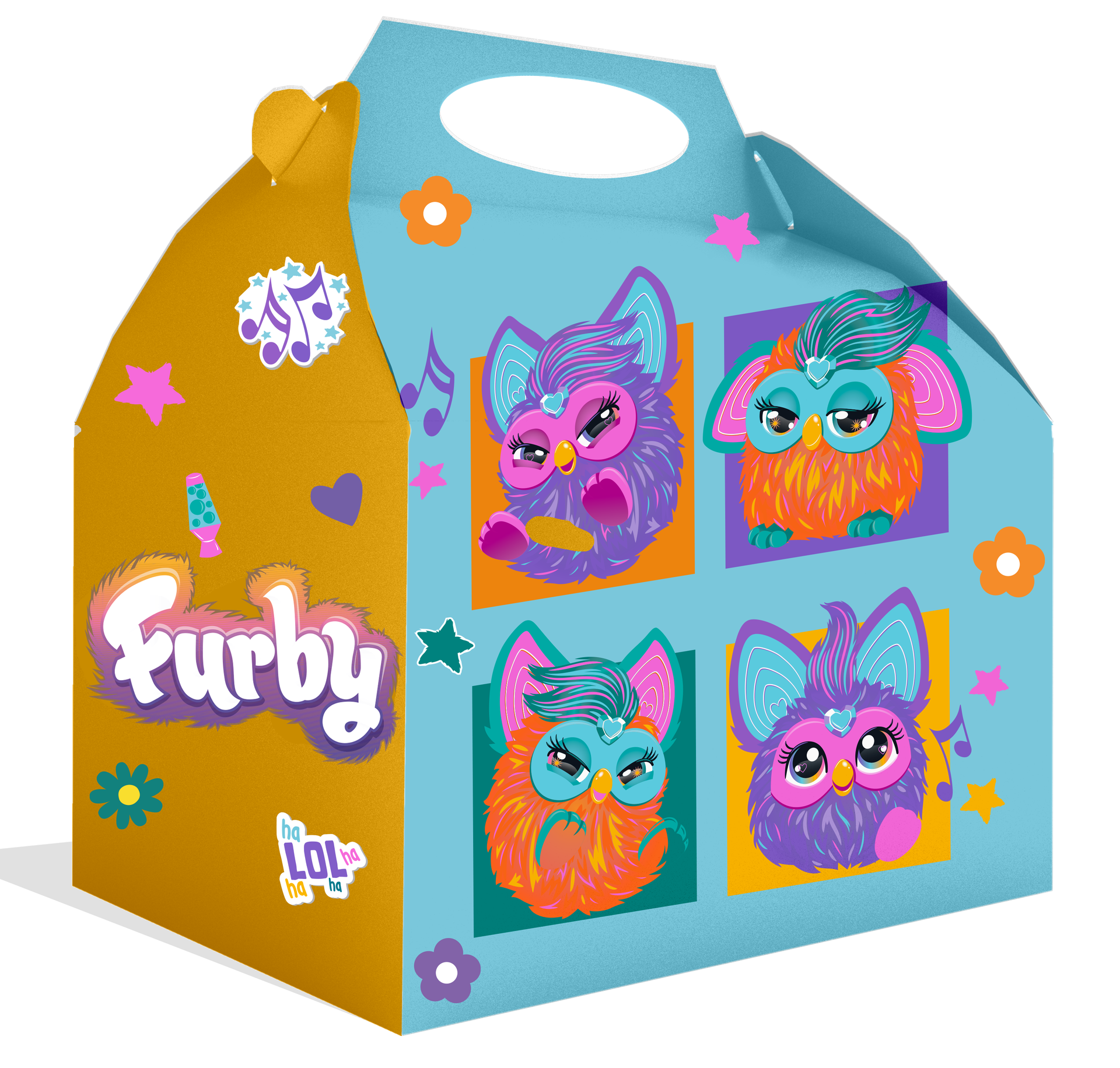 Boîte Furby 20 x 16 x 11 cm