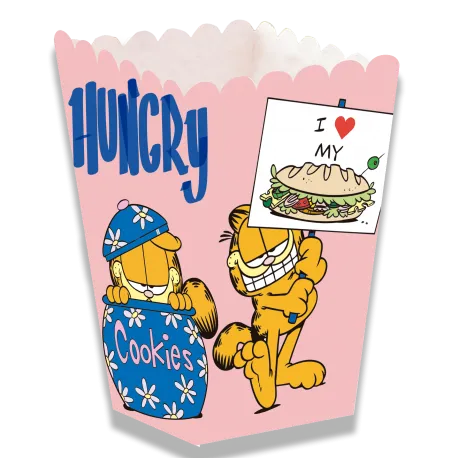 Caja Garfield 5 x 5 x 12 cm