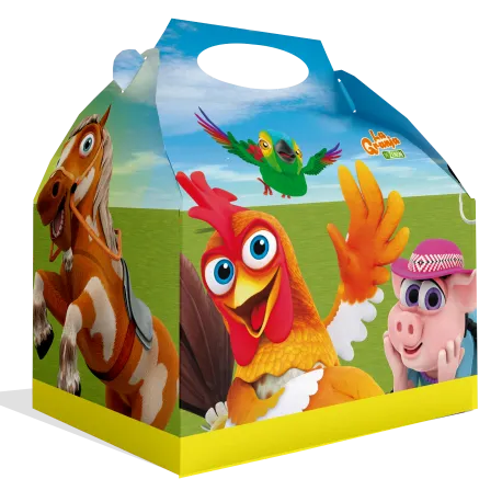 Caja La Granja De Zenon 20 x 16 x 11 cm