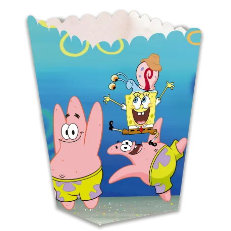 Boîte haute Bob l'éponge 5 x 5 x 12 cm
