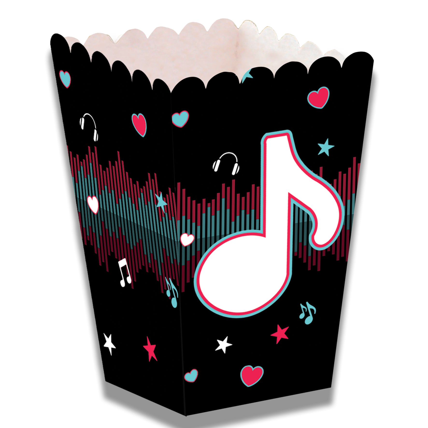 Cajita Alta Dance Party 5 x 5 x 12 cm