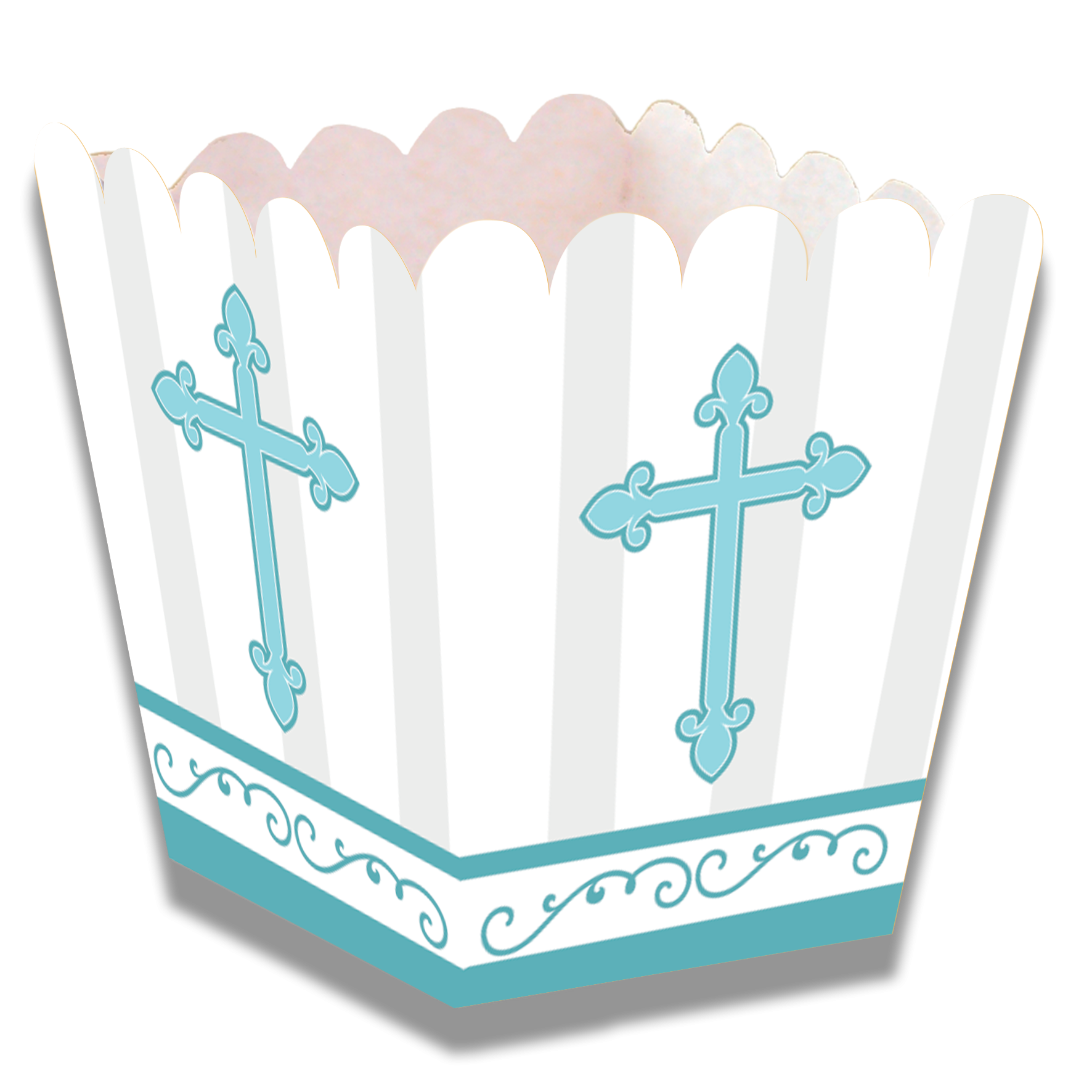 Cajita Baja Divinity Blue 5 x 5 x 7 cm