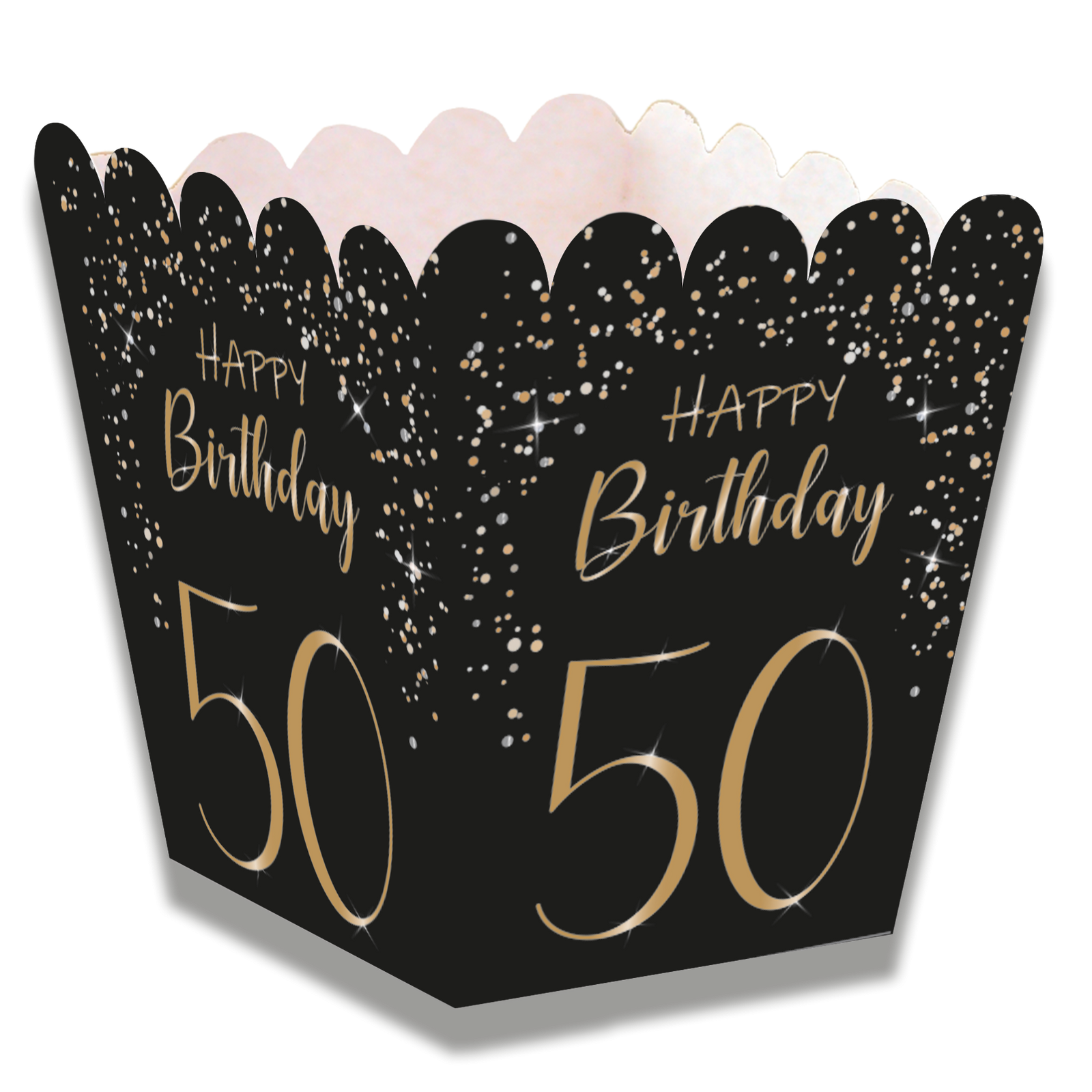 Elegante scatola nera bassa 50 anni