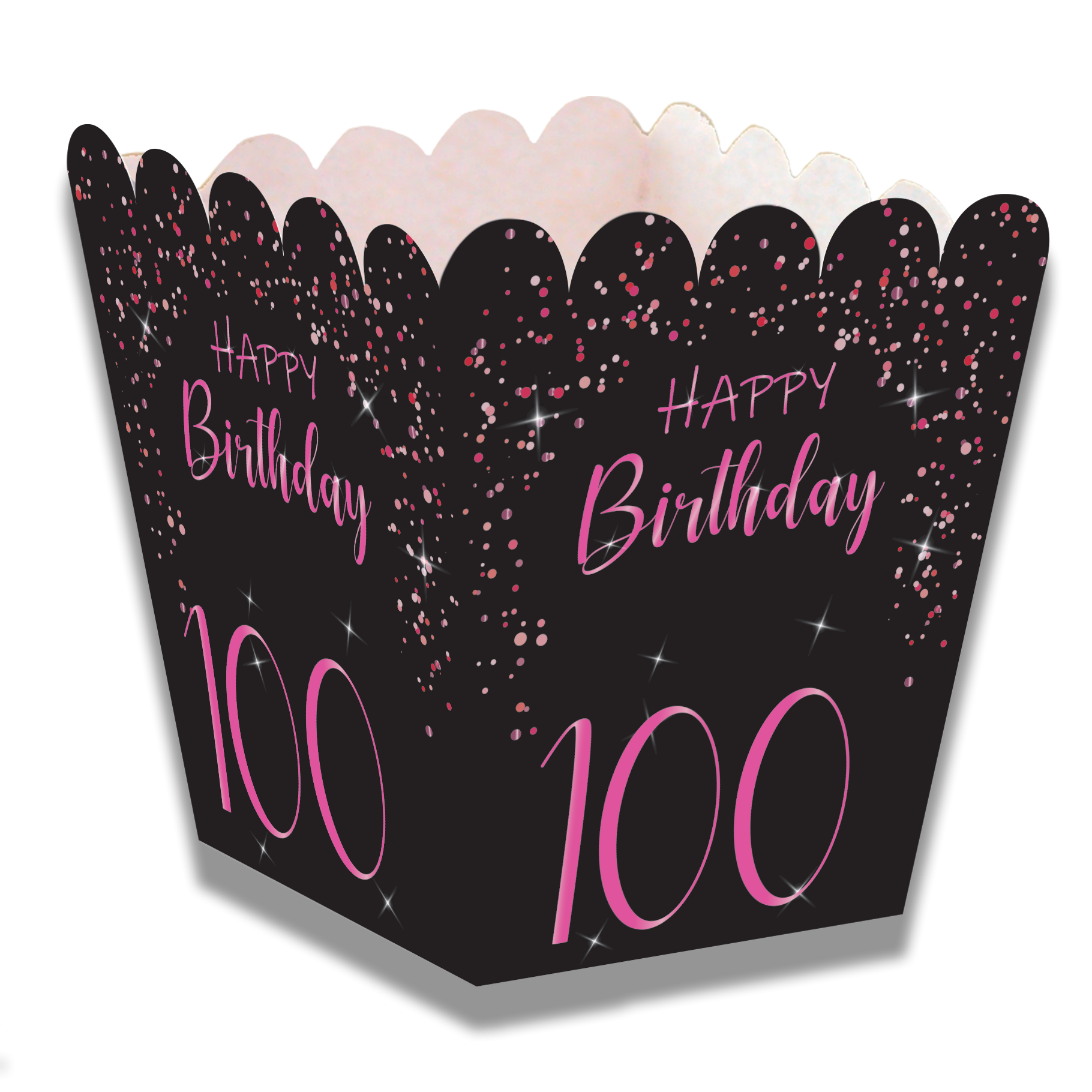 Cajita Baja Elegant Pink 100