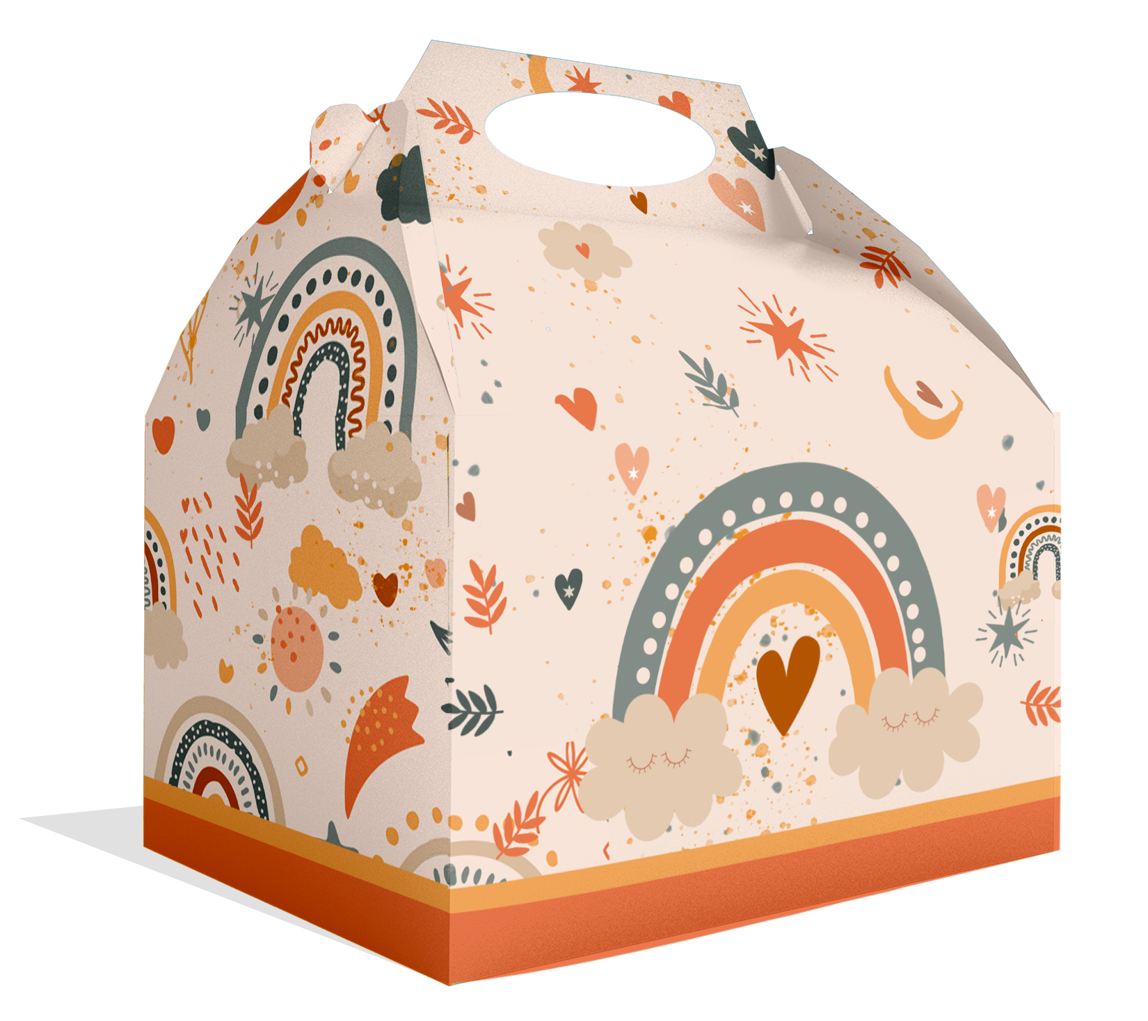 Boîte arc-en-ciel bohème