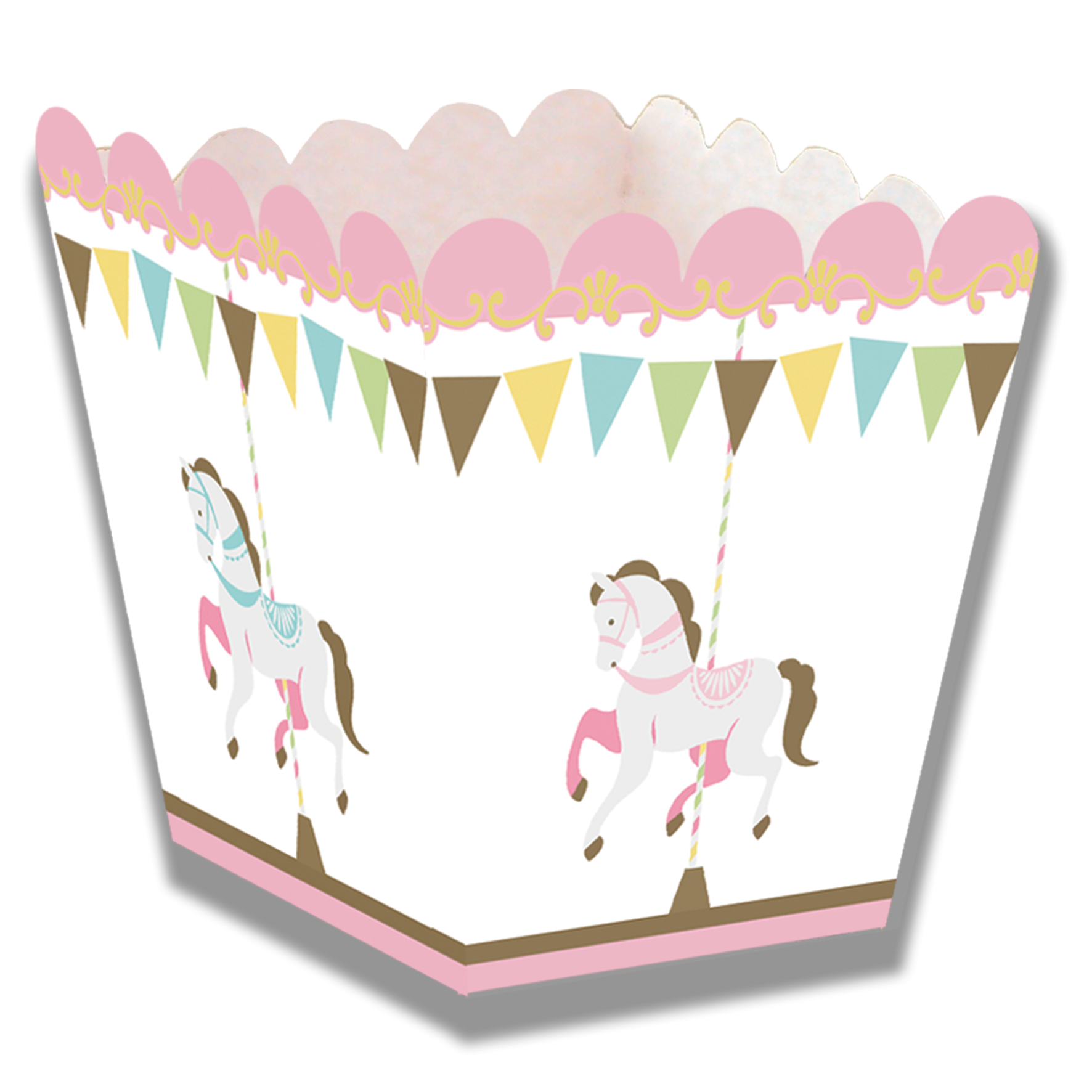 Cajita Carrusel Baja 5 x 5 x 7 cm