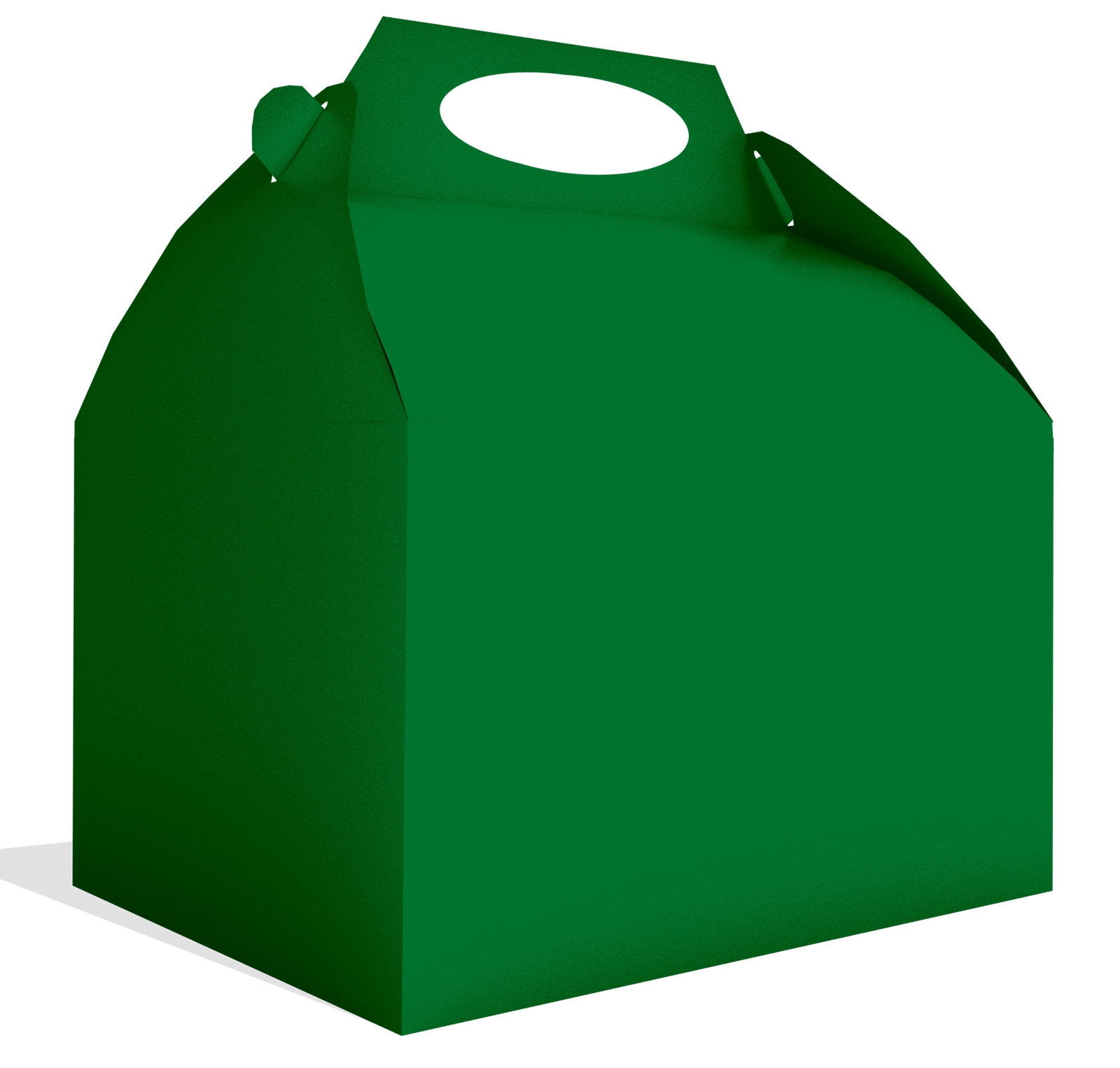 Scatola verde 20 x 16 x 11 cm