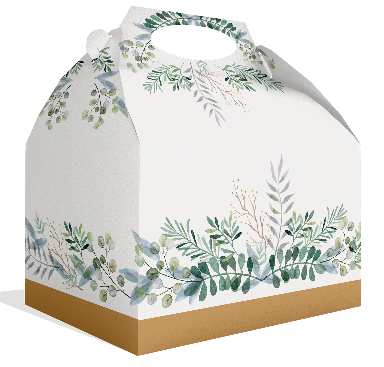 Scatola Greenery Party 20 x 16 x 11 cm