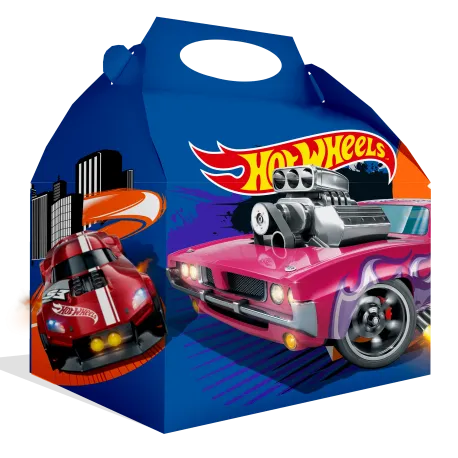 Cajita Hot Wheels 20 x 16 x 11 cm