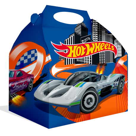 Cajita Hot Wheels 20 x 16 x 11 cm