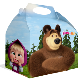 Masha e Orso Scatola 20 x 16 x 11 cm