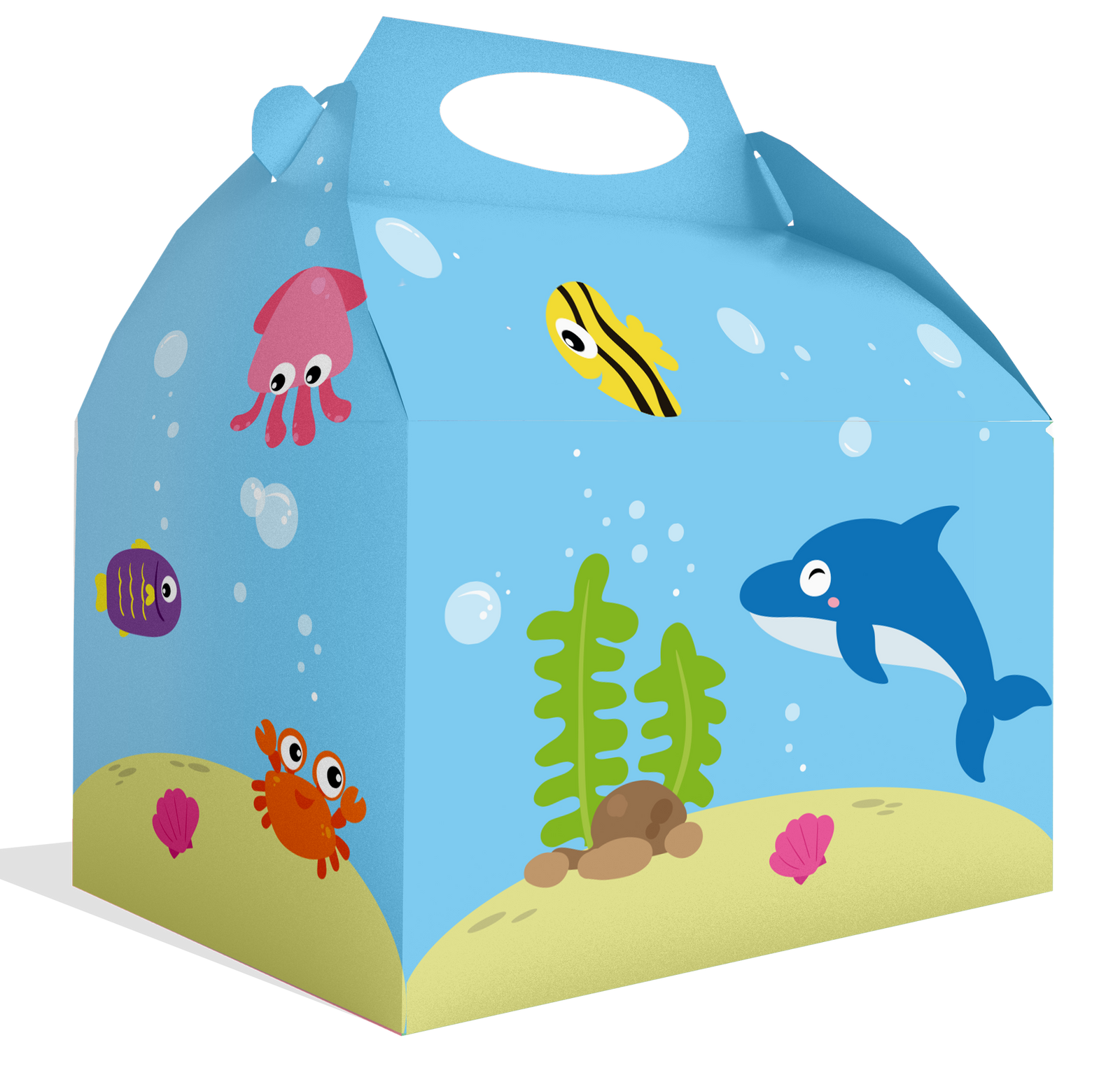 Scatola per feste oceaniche