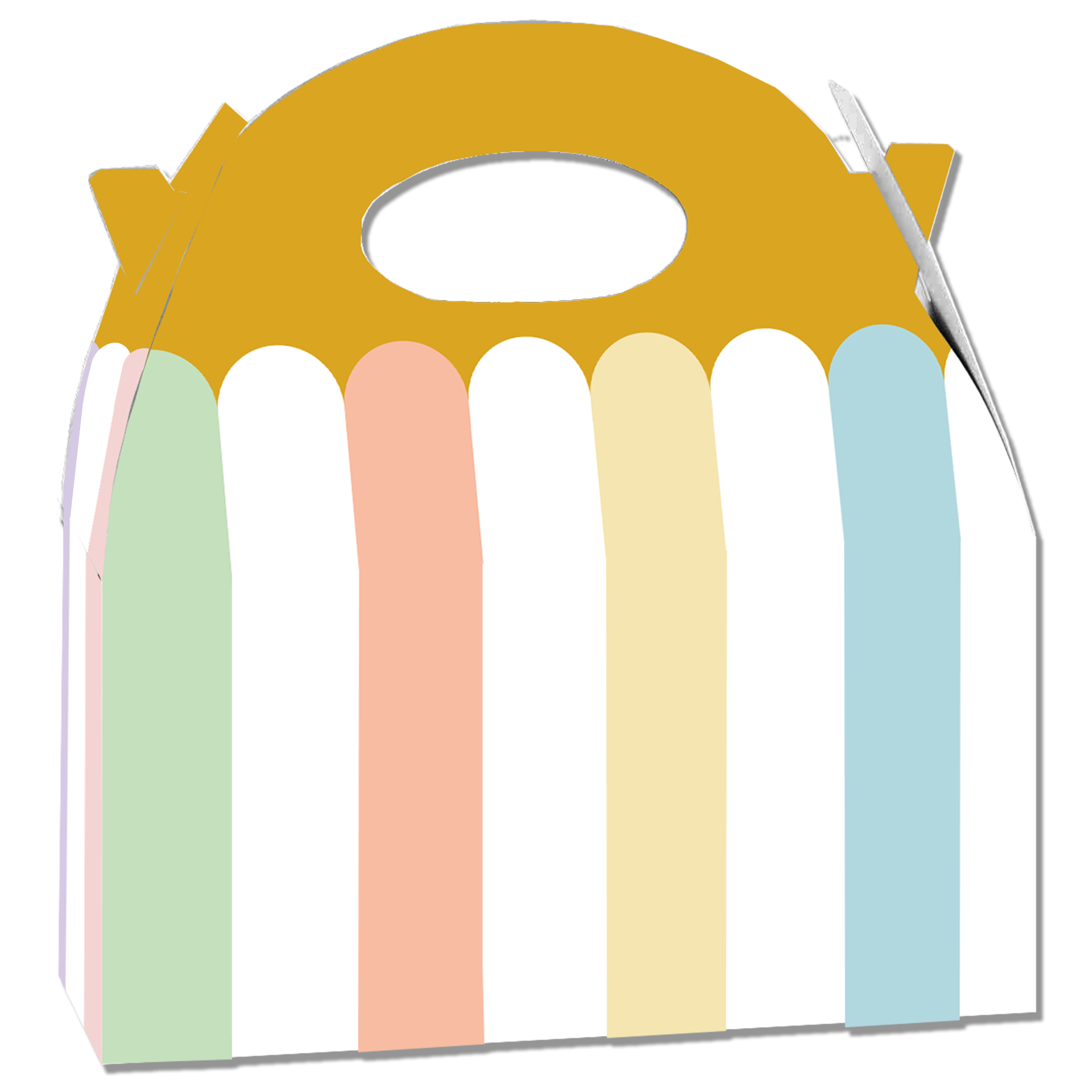 Cajita PASTEL CELEBRATION 20 x 16 x 11 cm