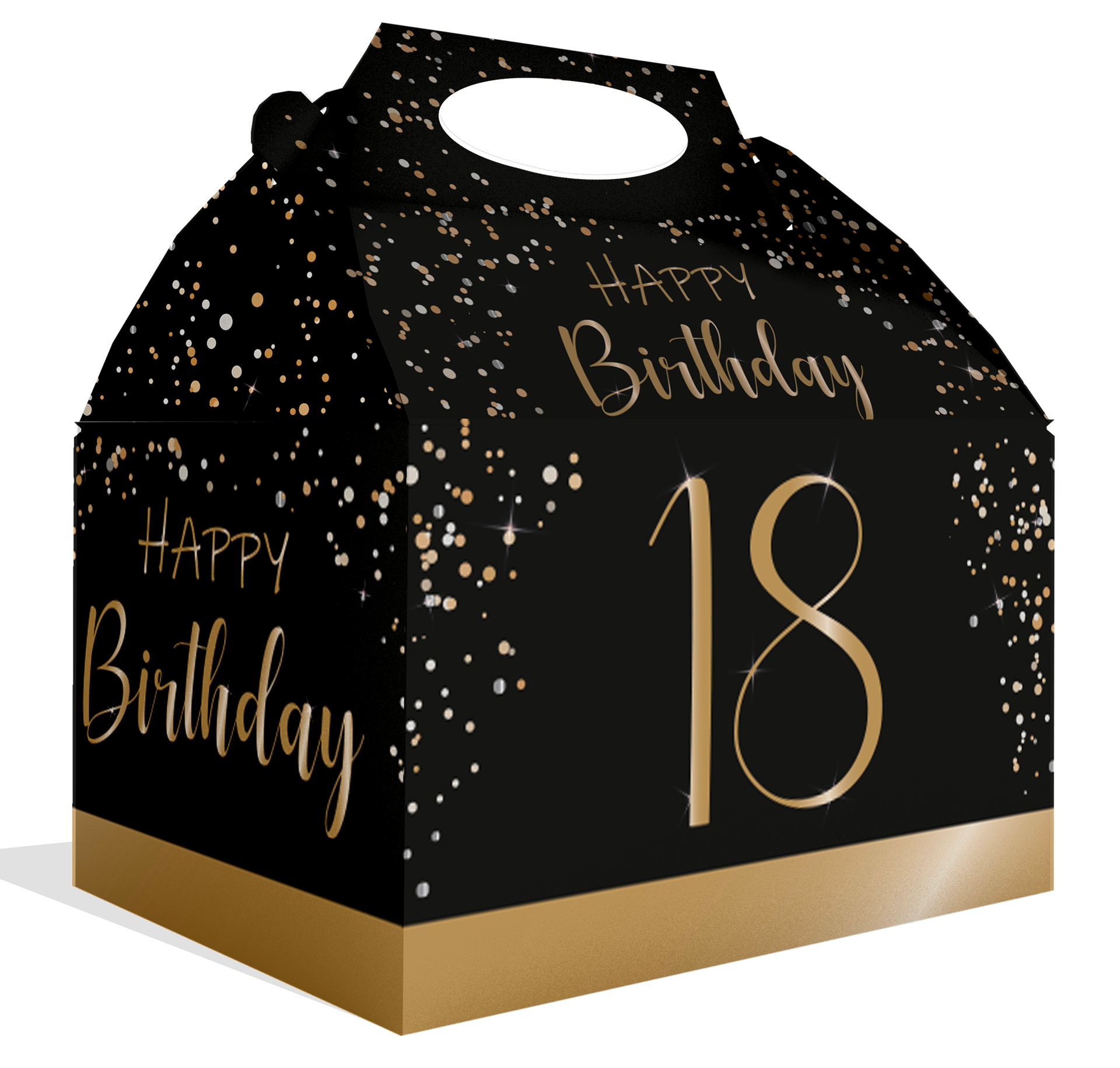 Cajitas Elegant Negro 18 Años