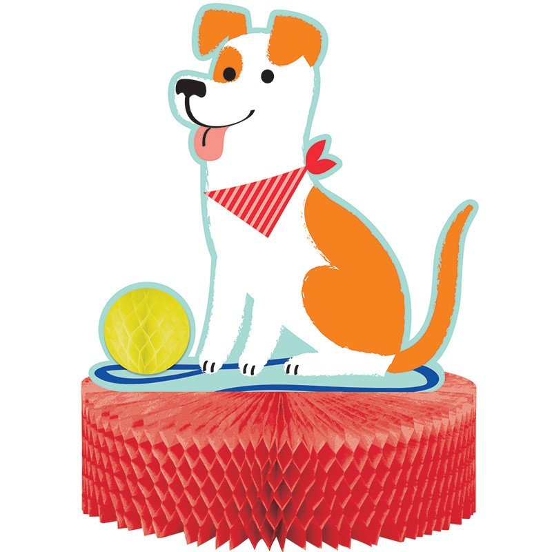 Centrotavola per feste a tema cani