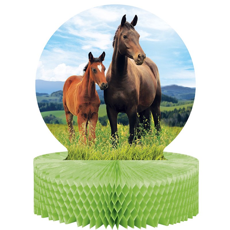 Centre de table Cheval et Poney
