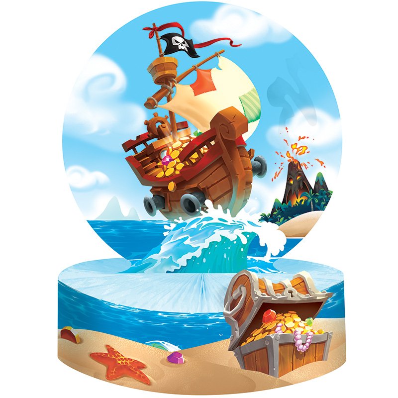 Centrotavola per la festa dei pirati