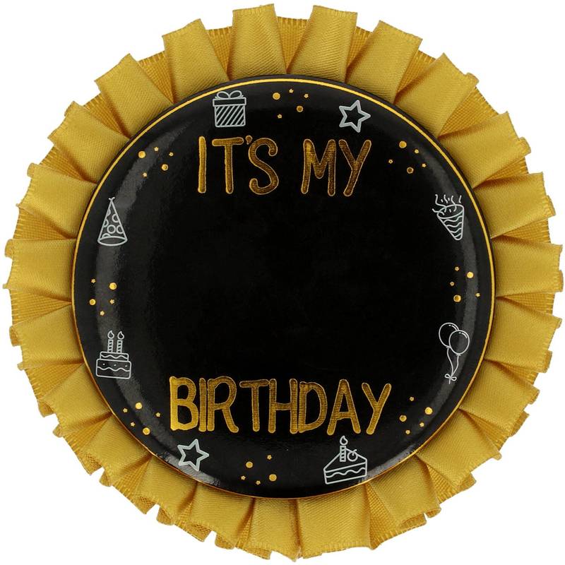 Distintivo di compleanno personalizzato