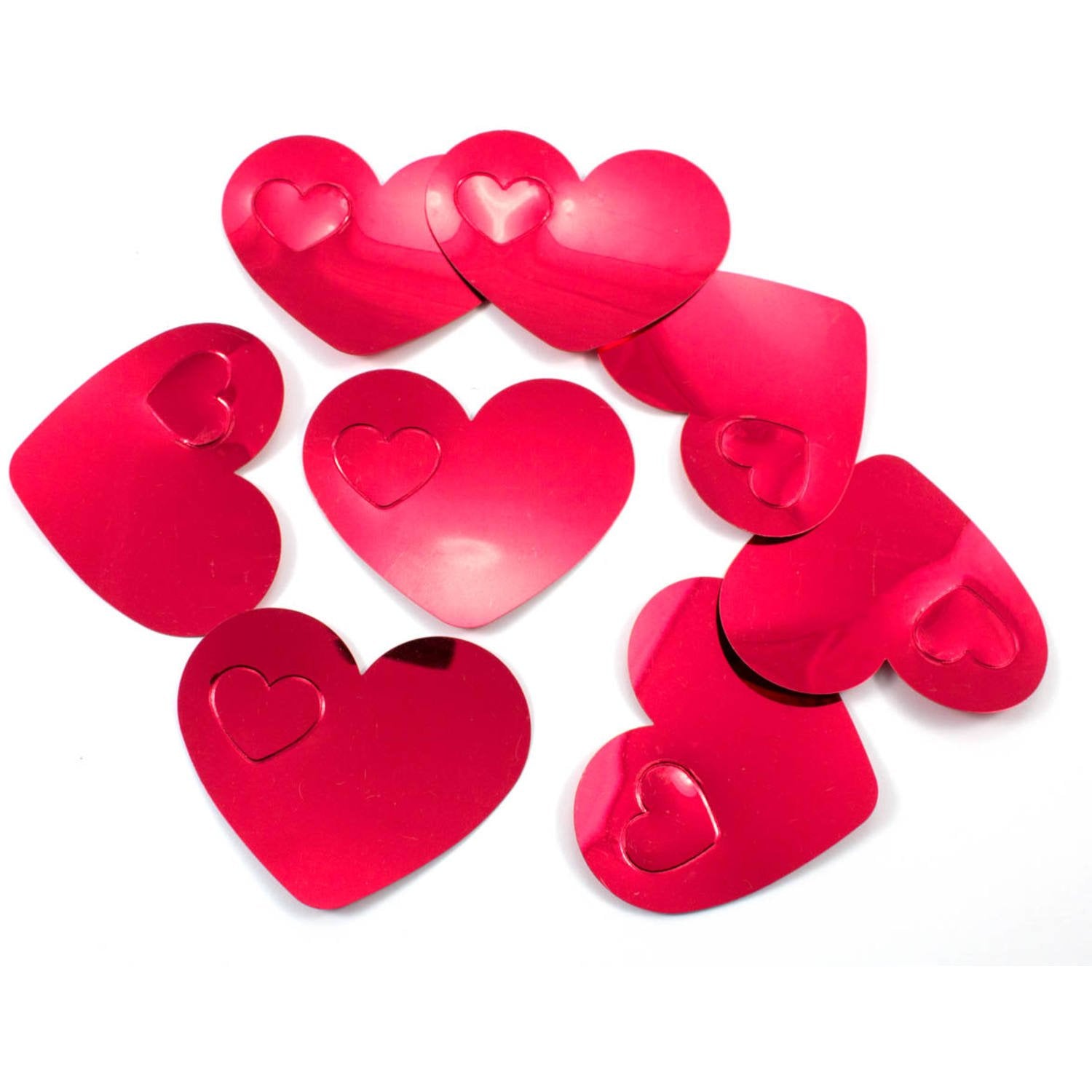 Coriandoli a forma di cuore grande