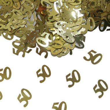 Coriandoli Numero 50 Oro