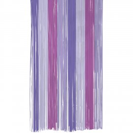 Rideau de fête violet 2x1m