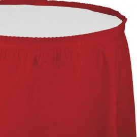 GONNA DA TAVOLO 426 x 74 CM ROSSO CLASSICO
