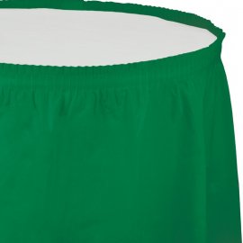 GONNA DA TAVOLO 426 x 74 CM VERDE SMERALDO