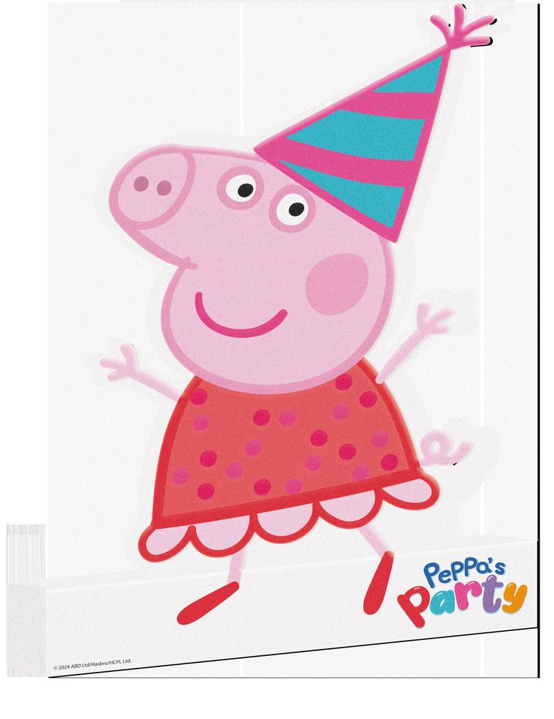 Figura in polistirolo Peppa Pig 29,3 x 21,5 cm