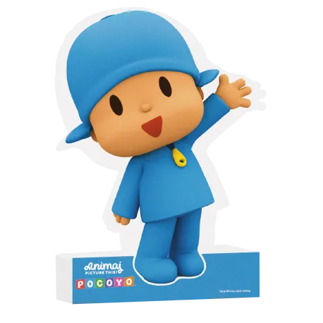 Figura di Pocoyo Porexpan 29 x 18,1 cm