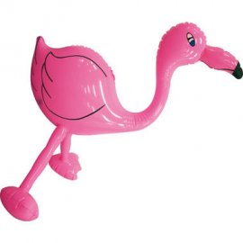 Fenicottero gonfiabile 60 cm