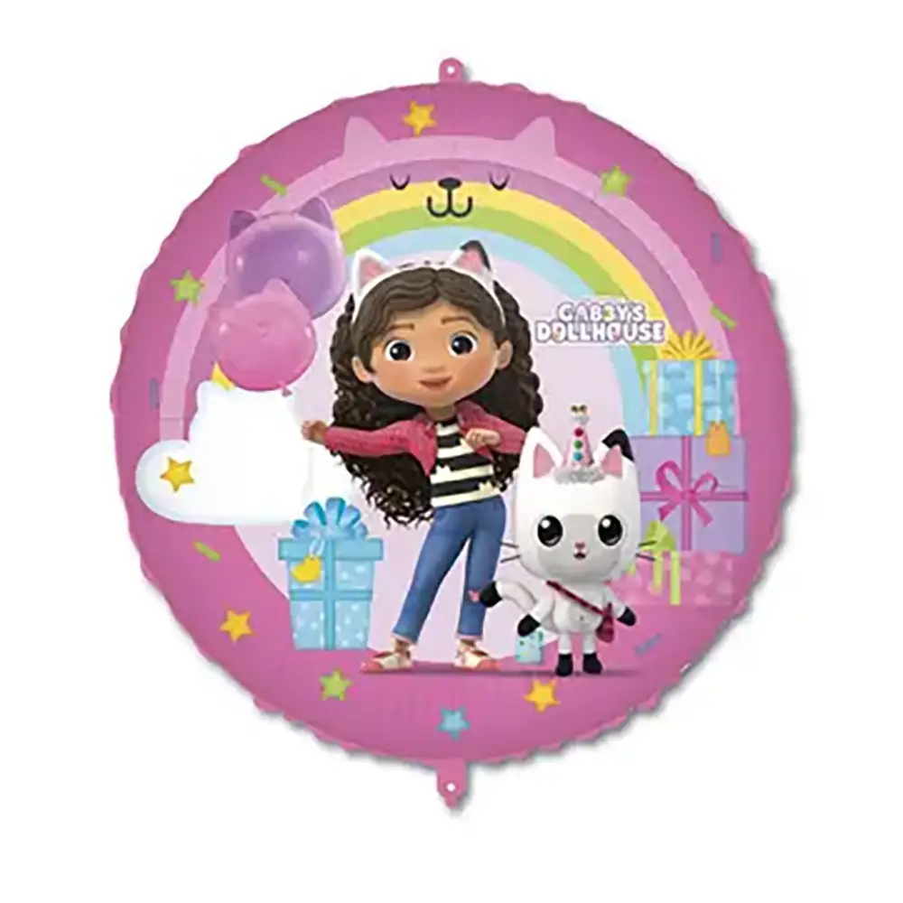 PALLONCINO IN FOIL 46 CM CASA DELLE BAMBOLE GABBYS