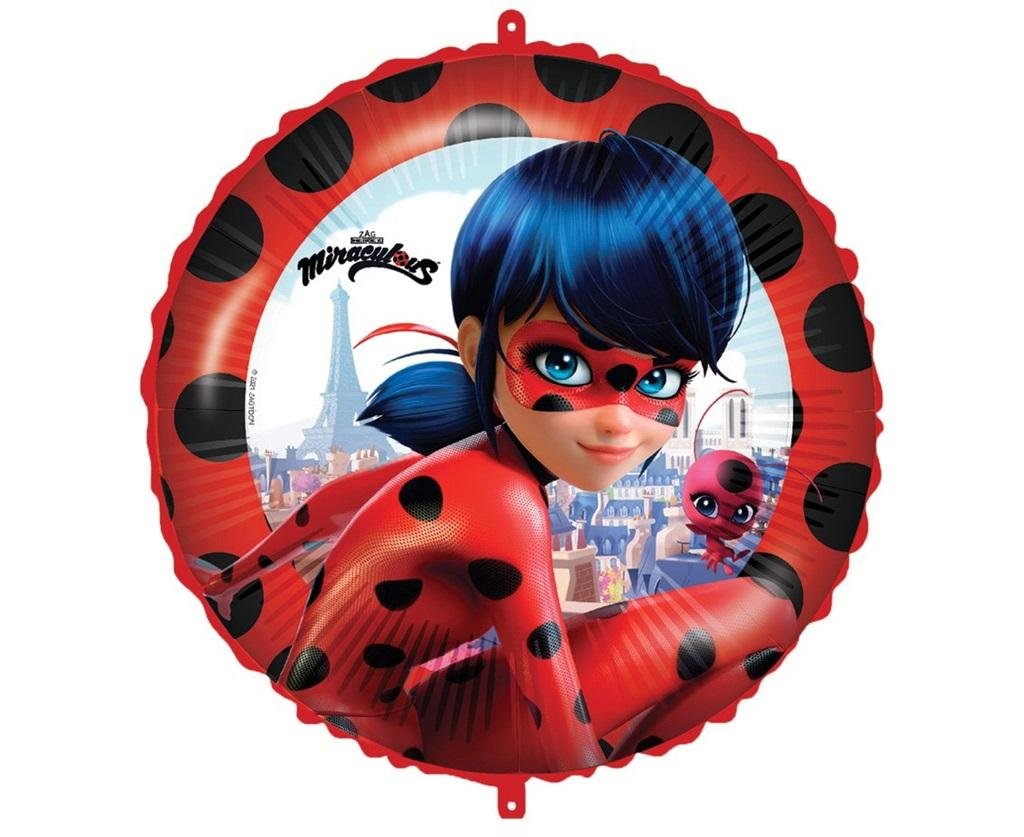 GLOBO FOIL 46 CM LADYBUG
