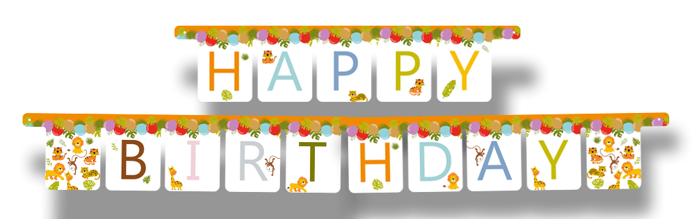 GUIRNALDA JUNGLE ANIMALS 3 metros