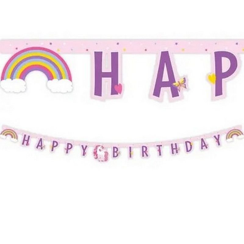 GUIRNALDA Unicorn Rainbow Colors