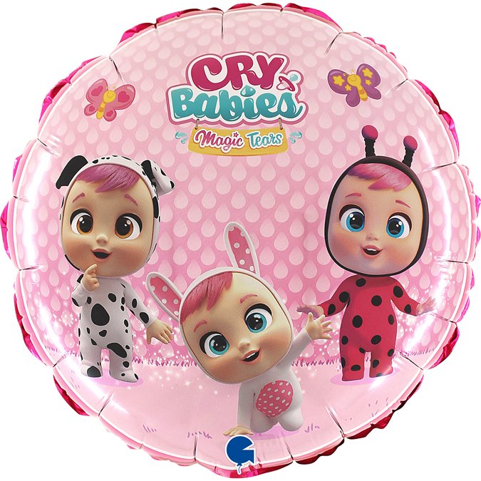 Palloncino rotondo Cry Babies 45 cm