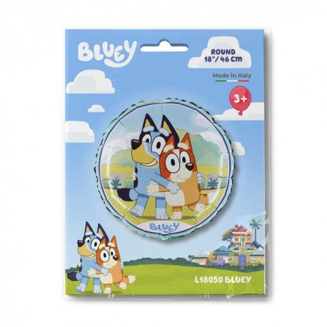 Palloncino rotondo Bluey 45 cm