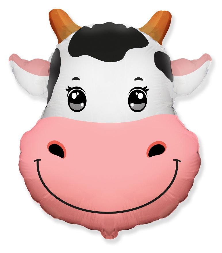 Palloncino testa di mucca 56 cm