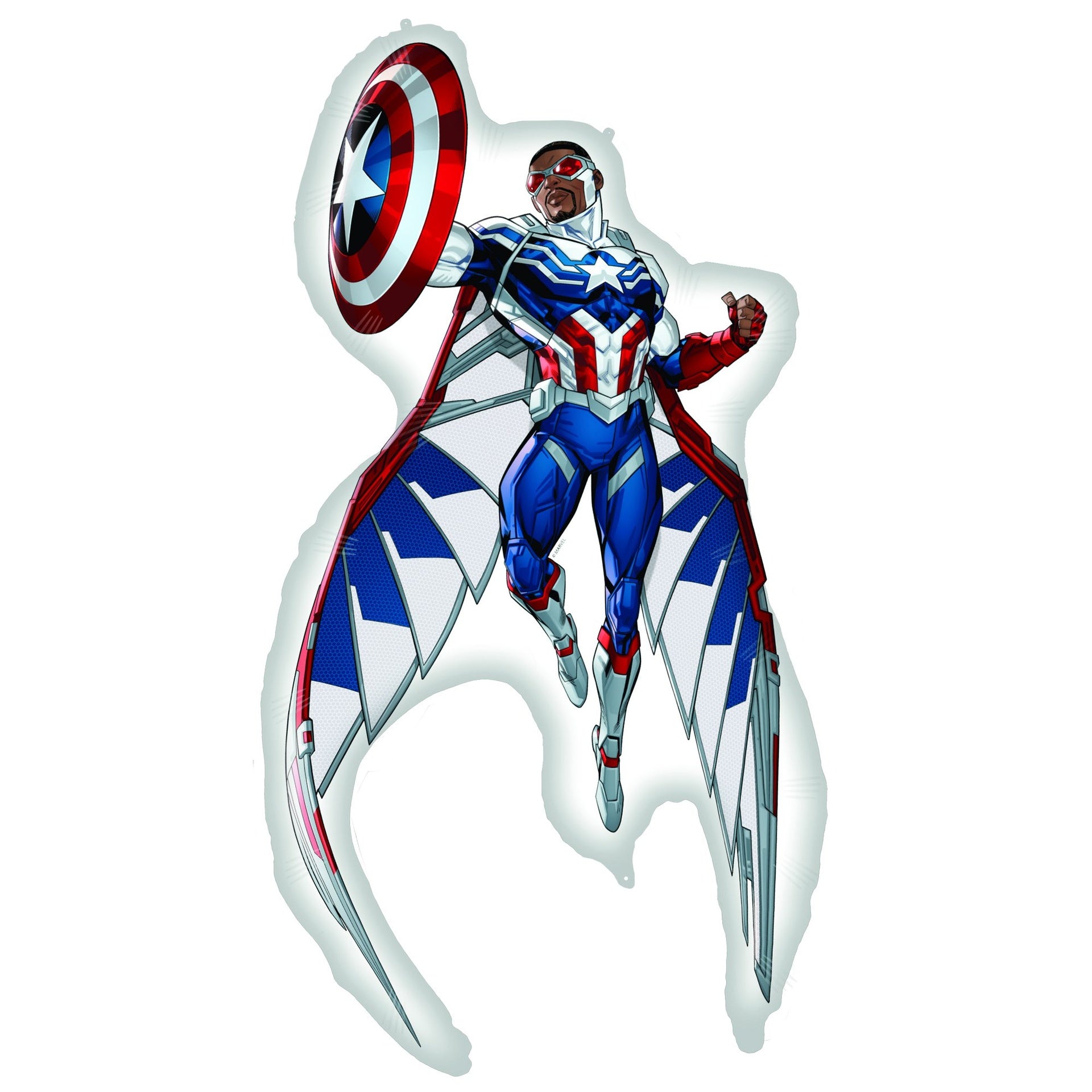 Globo Captain America Sam Wilson 62 x 93 cm